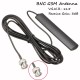 30MHz-1200MHz Scanner Antenna Radio BNC Glass Mount Mobile Full Band GSM Paste