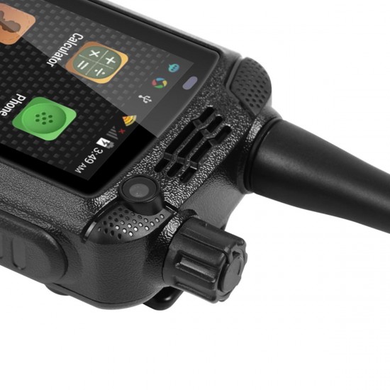 3G Wifi Touch Screen Walkie Talkie USB BT Smartphone GPS Double Cam Zello Rechargeable