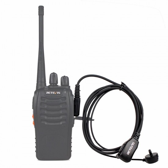 Retevis PTT MIC Air Acoustic Tube In-ear Earpiece for KENWOOD BAOFENG UV-5R BF-888s Retevis H777 RT22 HYT Walkie Talkie C9003A Retevis PTT MIC Air Acoustic Tube In-ear Earpiece for KENWOOD BAOFENG UV-5R BF-888s Retevis H777 RT22 HYT Walkie Talkie C9003A