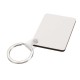 10x Rectangle Blank MDF Board Key Ring Heat Transfer Printing Key Rings For Heat Press Machine