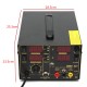 110V 800W 4 In 1 909D+ Rework Soldering Station Power Supply Hot Heat Air Gun Soldering Iron Kit