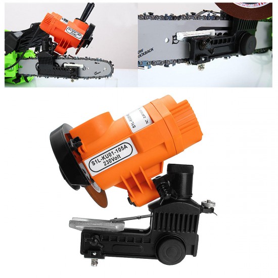 1200w 220V 12V Electric Chainsaw Sharpener Bar Bench Mounted Chain File Grinder