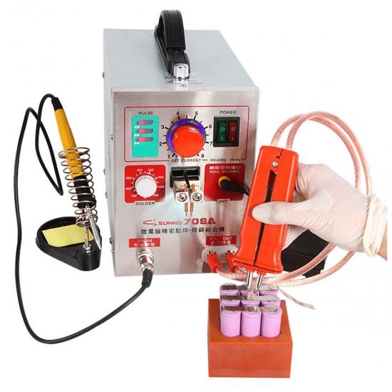 1.9KW SUNKKO S709A 220V 50Hz 70B Battery Spot Welding Tools Soldering Spot Welding Machine