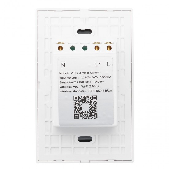 100-240V 10A Wireless Smart Lighting Dimmer Switch Wall Socket Switch Panel 100-240V 10A Wireless Smart Lighting Dimmer Switch Wall Socket Switch Panel