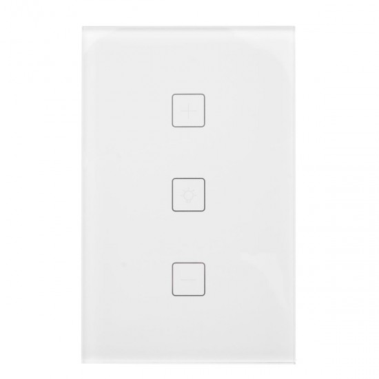 100-240V 10A Wireless Smart Lighting Dimmer Switch Wall Socket Switch Panel 100-240V 10A Wireless Smart Lighting Dimmer Switch Wall Socket Switch Panel