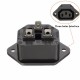 10pcs Chassis Female 15A/250V AC IEC Inline Socket Plug Adapter Mains Power Connector 10pcs Chassis Female 15A/250V AC IEC Inline Socket Plug Adapter Mains Power Connector