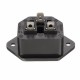 10pcs Chassis Female 15A/250V AC IEC Inline Socket Plug Adapter Mains Power Connector 10pcs Chassis Female 15A/250V AC IEC Inline Socket Plug Adapter Mains Power Connector