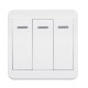 1/2/3 Way Push Button Switch Remote Control Switch 86 Wall Panel 315MHz Wireless
