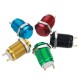 12V 2 Pins Momentary Push Button Switch 12mm 1A Stainless Steel ON-OFF Switch
