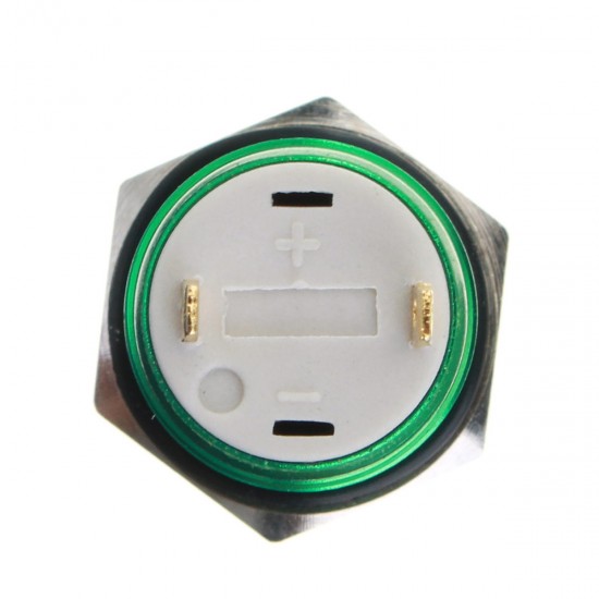 12V 2 Pins Momentary Push Button Switch 12mm 1A Stainless Steel ON-OFF Switch