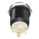 12v 4 Pin 12mm Led Light Metal Push Button Momentary Switch Waterproof Black