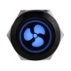 19MM Push Button Switch 12V LED Self Lock Switch IP65 Waterproof Metal On-off Switch 19MM Push Button Switch 12V LED Self Lock Switch IP65 Waterproof Metal On-off Switch