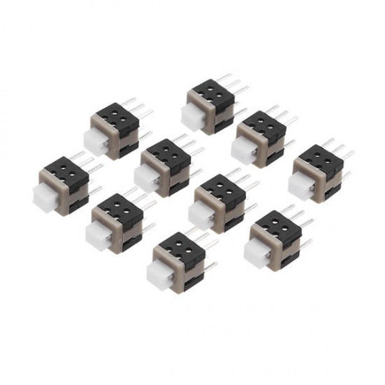 20Pcs Tact Touch Push Button Switch Self Locking Tactile Surface Mount SMD Switch 6-Pin