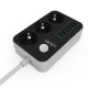 Power Strip Outlet Surge Protector with 3 AC Outlets and 6 USB Charging Ports EU Standard Power Strip Outlet Surge Protector with 3 AC Outlets and 6 USB Charging Ports EU Standard
