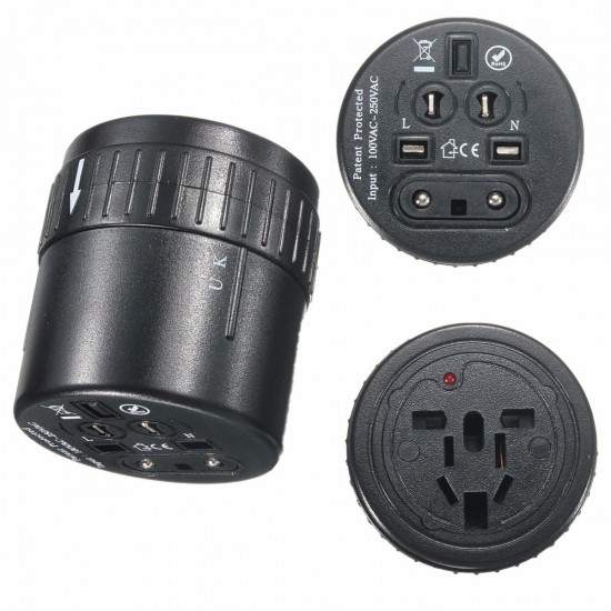 Universal Travel Adapter AC Power Multi Plug Charger Converter International Universal Travel Adapter AC Power Multi Plug Charger Converter International