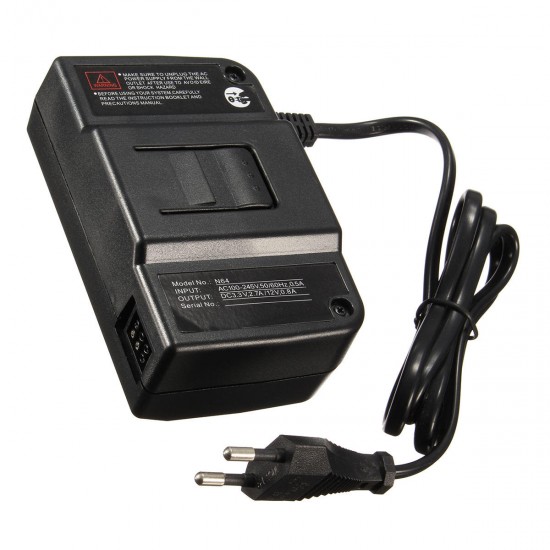 AC100-245V DC Power Supply Adapter Charger Wall Charger For Nintendo 64 Game Console