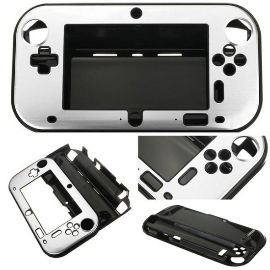 Aluminum Case Cover for Nintendo Wii U Gamepad Remote Controller