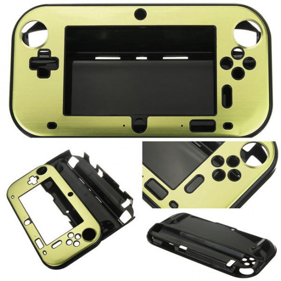 Aluminum Case Cover for Nintendo Wii U Gamepad Remote Controller