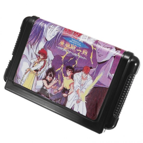 16bit Yuu Yuu Hakusho - Makyou Toitsusen Game Cartridge for Sega Mega Drive Console