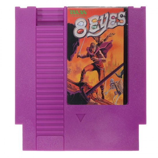 8 Eyes 72 Pin 8 Bit Game Card Cartridge for NES Nintendo