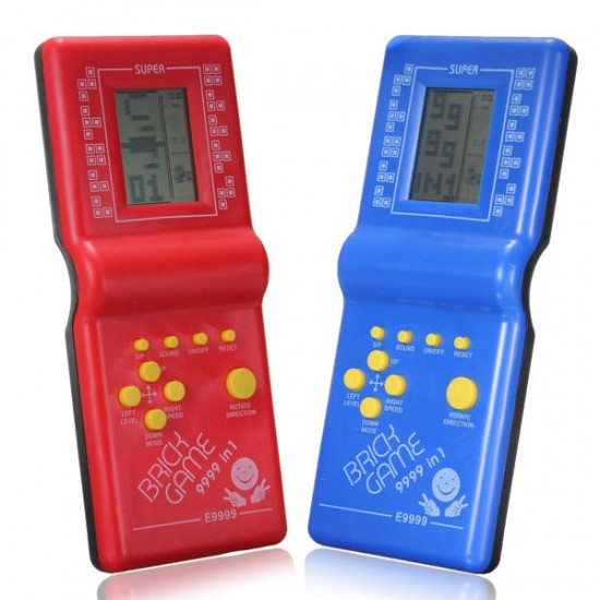 Classic Fun Tetris Hand Held LCD Retro Game Toys Brick