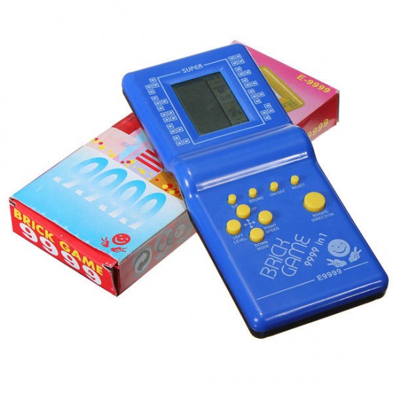 Classic Fun Tetris Hand Held LCD Retro Game Toys Brick