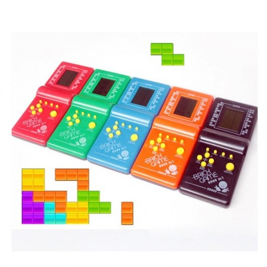 Classic Fun Tetris Hand Held LCD Retro Game Toys Brick