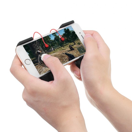 3 In 1 Multi-function Mobile Gamepad Game Controller Joystick for PUBG Mobile Game Trigger Fire Button