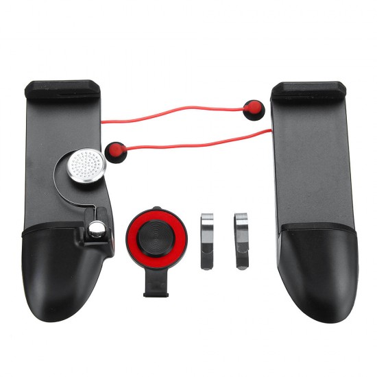 3 In 1 Multi-function Mobile Gamepad Game Controller Joystick for PUBG Mobile Game Trigger Fire Button