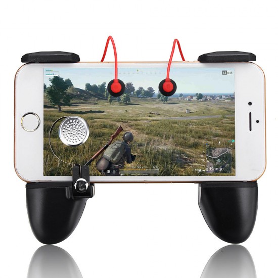 3 In 1 Multi-function Mobile Gamepad Game Controller Joystick for PUBG Mobile Game Trigger Fire Button