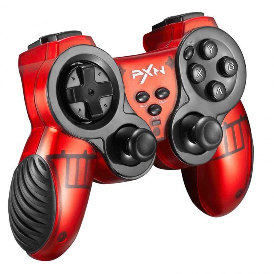 PXN-2902 Sword 2.4G Wireless Zero Delay Turbo Dual Vibration Joystick Gamepad for PS3 PC PXN-2902 Sword 2.4G Wireless Zero Delay Turbo Dual Vibration Joystick Gamepad for PS3 PC