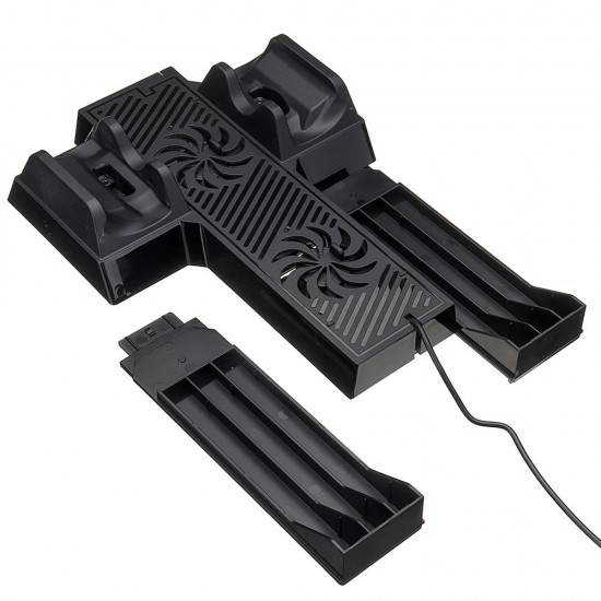 2 Vortex Fan Cooling Stand for X Box One x Console Cooling Double Charging Rack for X Box One