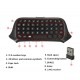 2.4G Mini Wireless Chatpad Message Keyboard for Xbox One Controller