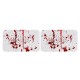 Bloody Skin Decals Stickers Cover for Xbox One S Game Console & 2 Controllers Bloody Skin Decals Stickers Cover for Xbox One S Game Console & 2 Controllers