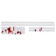 Bloody Skin Decals Stickers Cover for Xbox One S Game Console & 2 Controllers Bloody Skin Decals Stickers Cover for Xbox One S Game Console & 2 Controllers