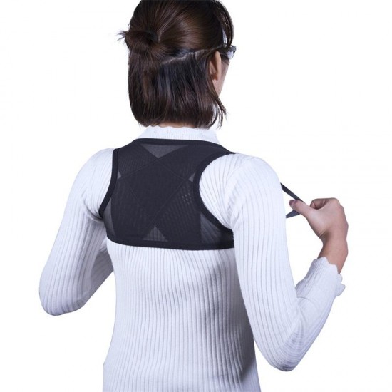 Unisex Adjustable Posture Corrector Hunchbacked Support Correction Belt Back Pain Relief