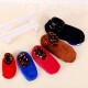 1 Pair Anti-Slip Thicken Fleece Anti-cold Yoga Socks Gym Sport