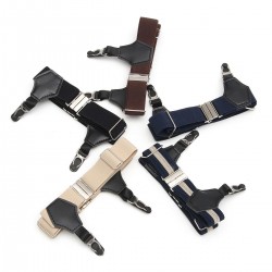 1Pair Suspender Double Grip Clip Men's Sock Adjustable Elastic Single Durable Buckle 1Pair Suspender Double Grip Clip Men's Sock Adjustable Elastic Single Durable Buckle