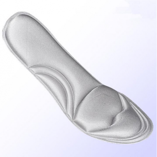 4D Memory Foam Foot Support Breathable Damping Insoles Pain Relief Low-resilience Shoe Pads