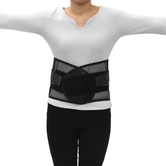 Adjustable Elastic Lumbar Lower Back Support Waist Brace Trainer Belt Body Care Pain Relief