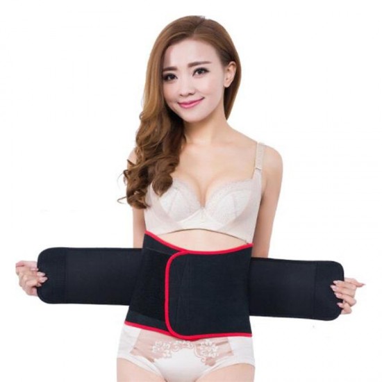 Adjustable Lumbar Support Waist Heating Belt Lower Back Posture Brace Pain Relief