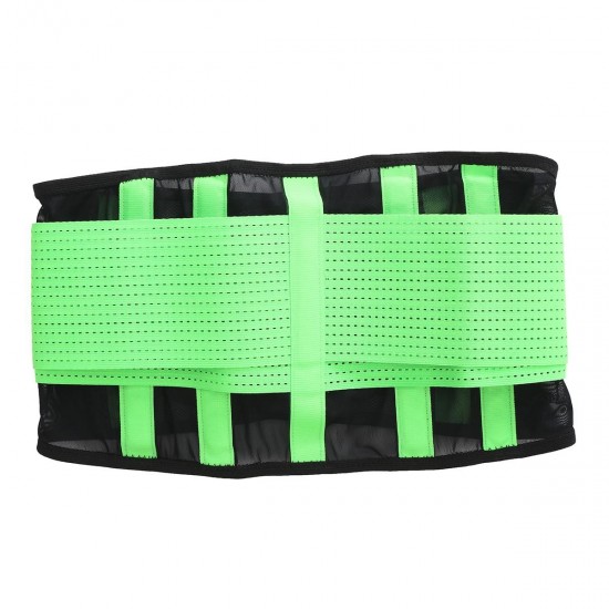 Breathable Lumbar Lower Back Support Brace Sport Waist Trainer Belt Body