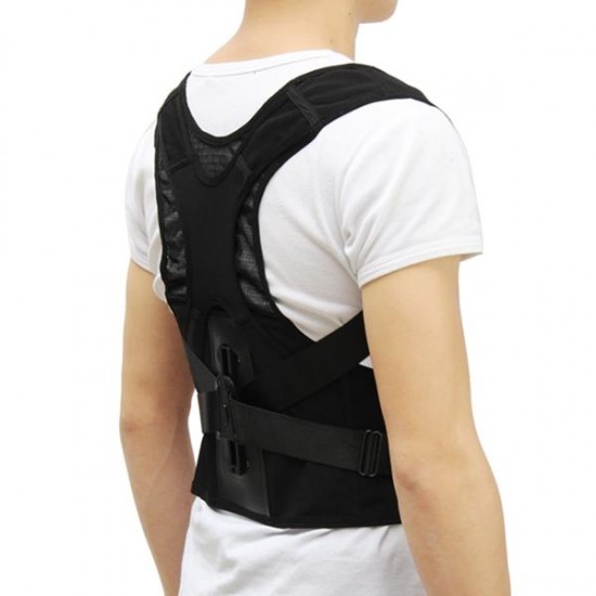 Breathable Adjustable Body Back Posture Support Corrector Lumbar Shoulder Brace Belt Breathable Adjustable Body Back Posture Support Corrector Lumbar Shoulder Brace Belt