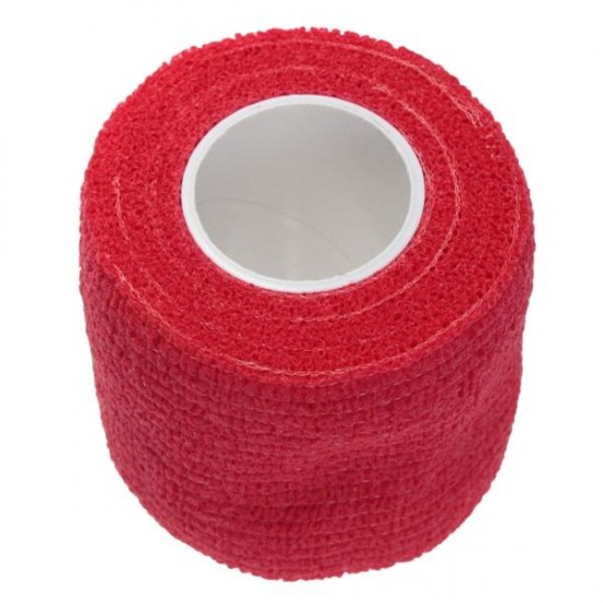 2PCS Red Non-woven Adhesive Elastic Supporting Finger Arm Bandage Tapes