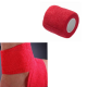 4Pcs Red Non-woven Adhesive Elastic Supporting Finger Arm Bandage Tapes