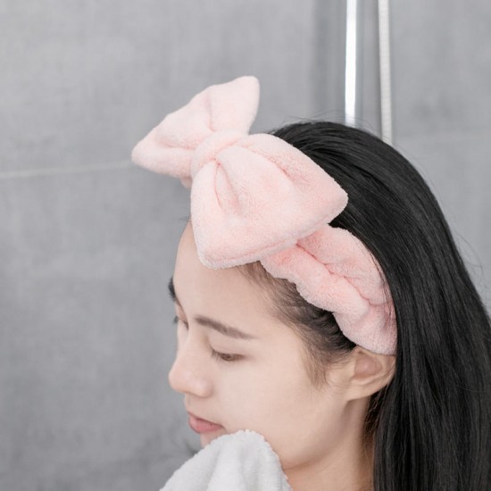 XIAOMI Jordan&Judy Adjustable Hair Band Make Up Skin Care Soft Elastic Headwear Home Office Travel