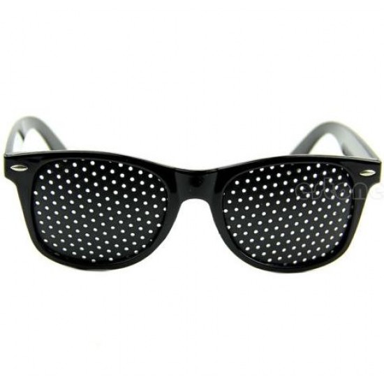Anti Fatigue Eyesight Vision Improve Pin Holes Stenopeic Pinhole Glasses Eye Care Sun Glassess Anti Fatigue Eyesight Vision Improve Pin Holes Stenopeic Pinhole Glasses Eye Care Sun Glassess