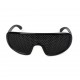 Black Vision Care Pinhole Eyeglasses Eye Exercise Eyesight Improve Plastic Reading Glasses Black Vision Care Pinhole Eyeglasses Eye Exercise Eyesight Improve Plastic Reading Glasses