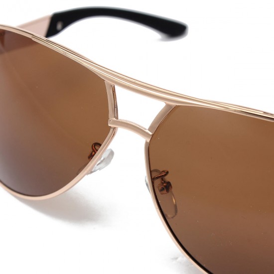 Men's Gold Polarized Sunglasses Driving Eyewear Glasses Outdoor Sport Men's Gold Polarized Sunglasses Driving Eyewear Glasses Outdoor Sport