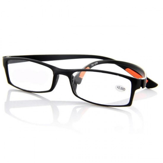 Black TR90 Light Weight Resin Fatigue Relieve Reading Glasses Strength 1 1.5 2 2.5 3 3.5 Black TR90 Light Weight Resin Fatigue Relieve Reading Glasses Strength 1 1.5 2 2.5 3 3.5